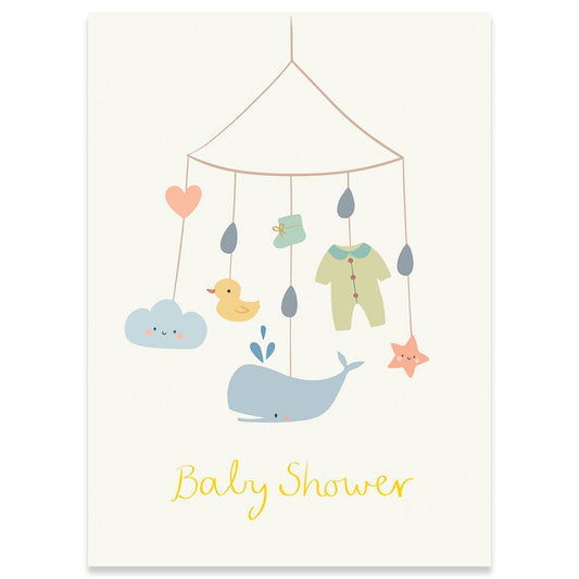 Mobile Shower Greeting Card