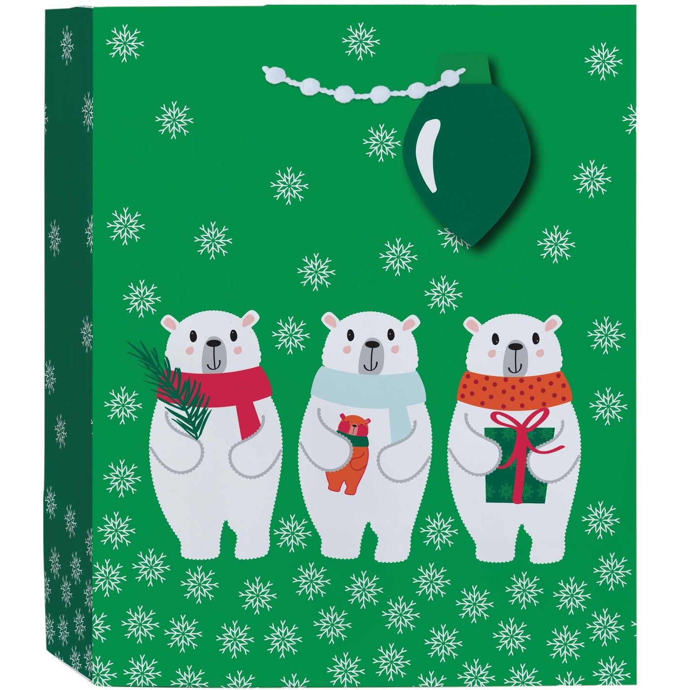 North Pole Characters Med Bag