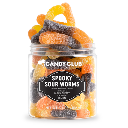 Spooky Sour Gummy Worms