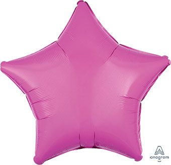 Solid Star Mylar Balloons