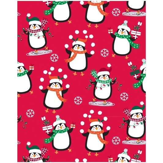 North Pole Characters Tissue Paper