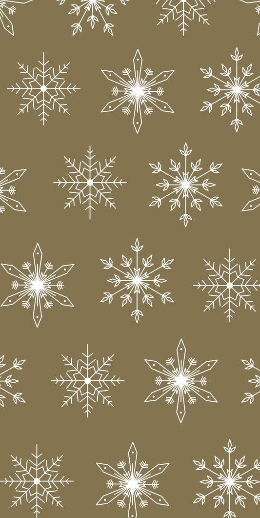 Luxe Lodge-Snowflake Tissue Paper