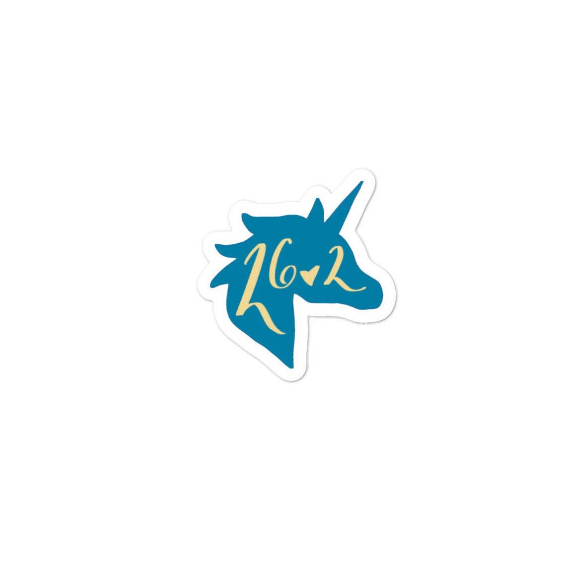 26.2 Unicorn Sticker