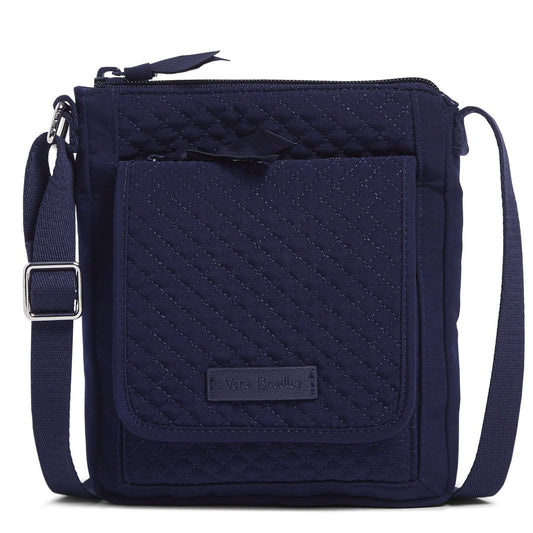 RFID Mini Hipster in Microfiber - Classic Navy