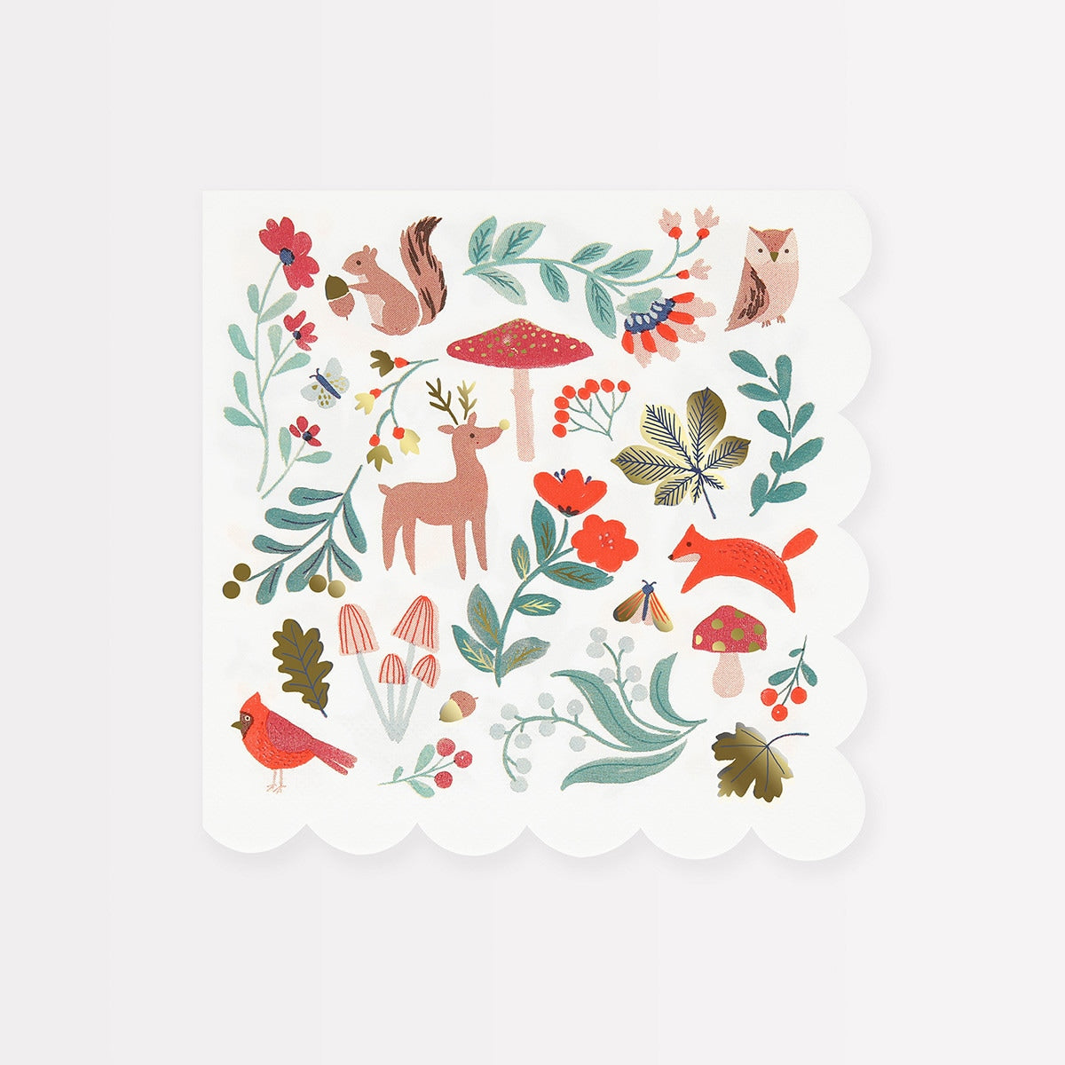 Winter Woodland Large Napkins