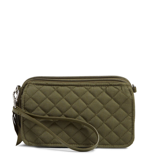 RFID All in One Crossbody Bag in Cotton