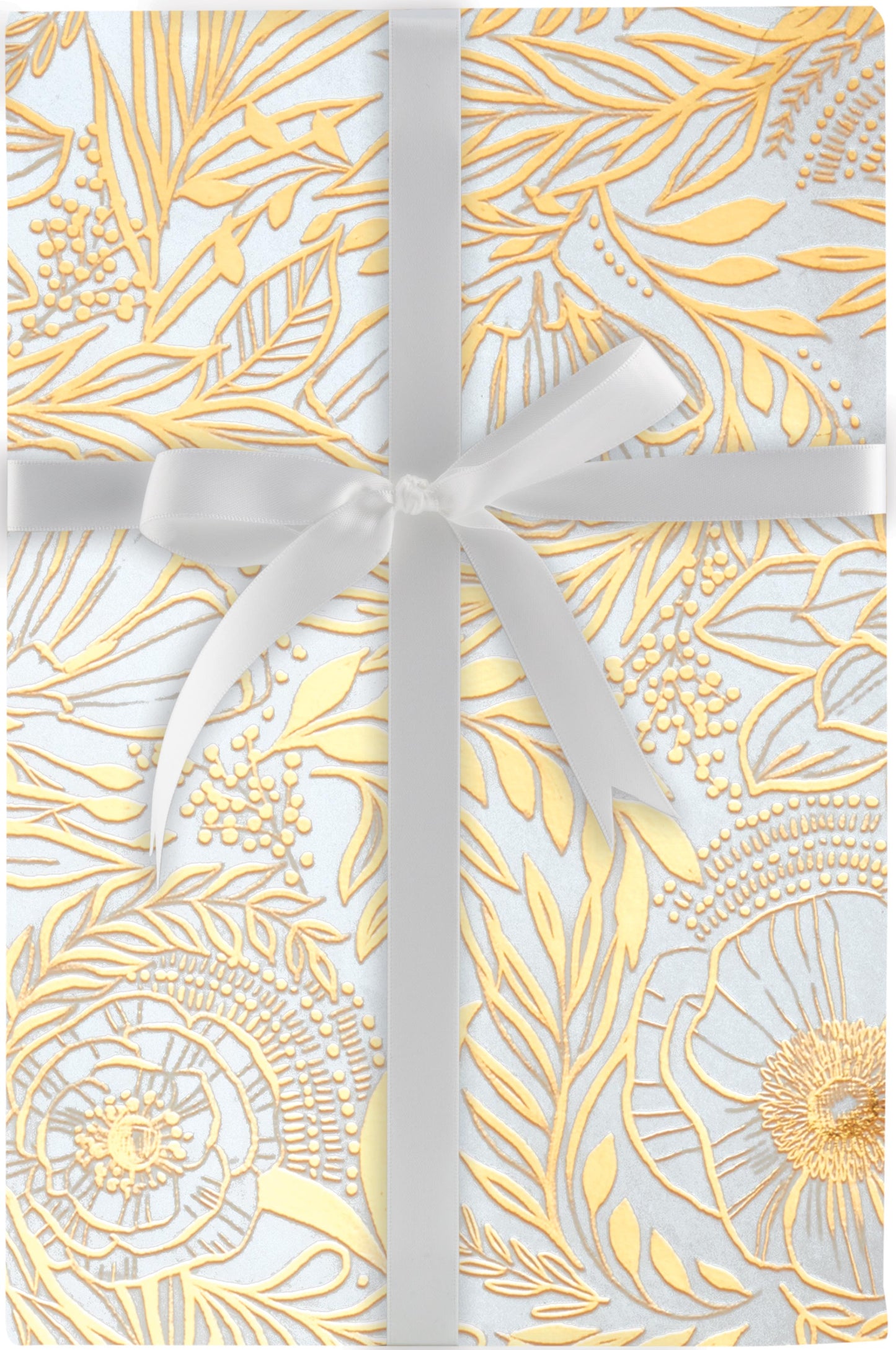 Golden Floral Roll Wrap