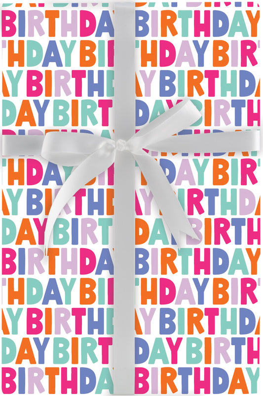 Cosmic Birthday Roll Wrap
