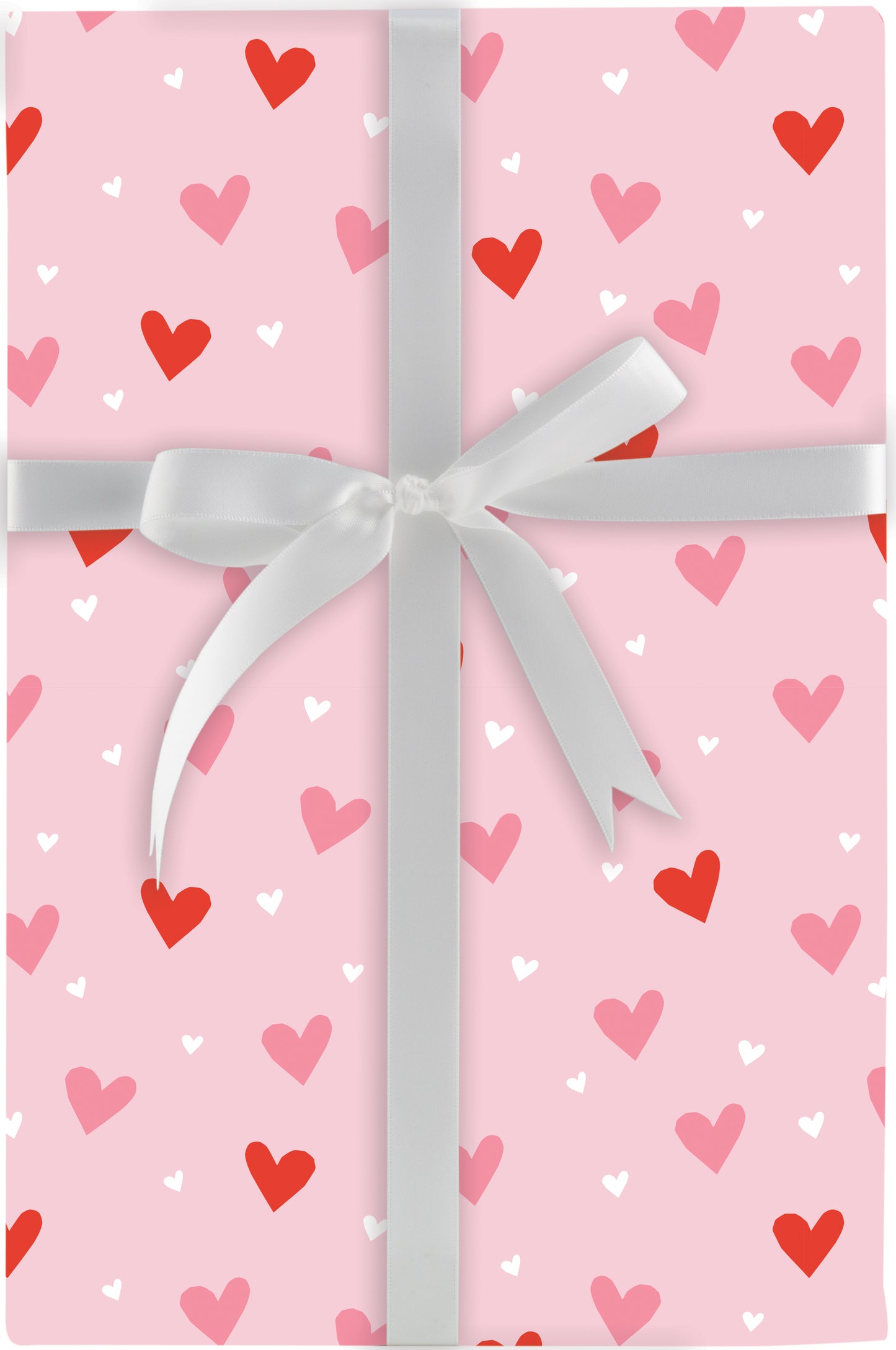 Graphic Love-Heart Roll Wrap