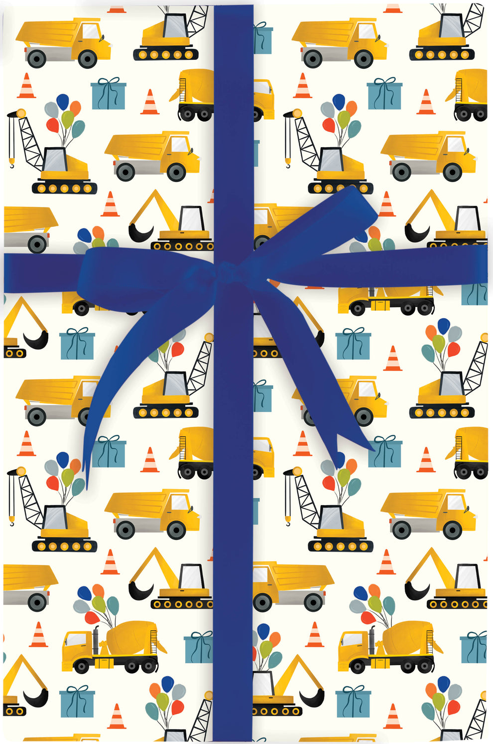 Construction Celebration Roll Wrap – Paper Fiesta
