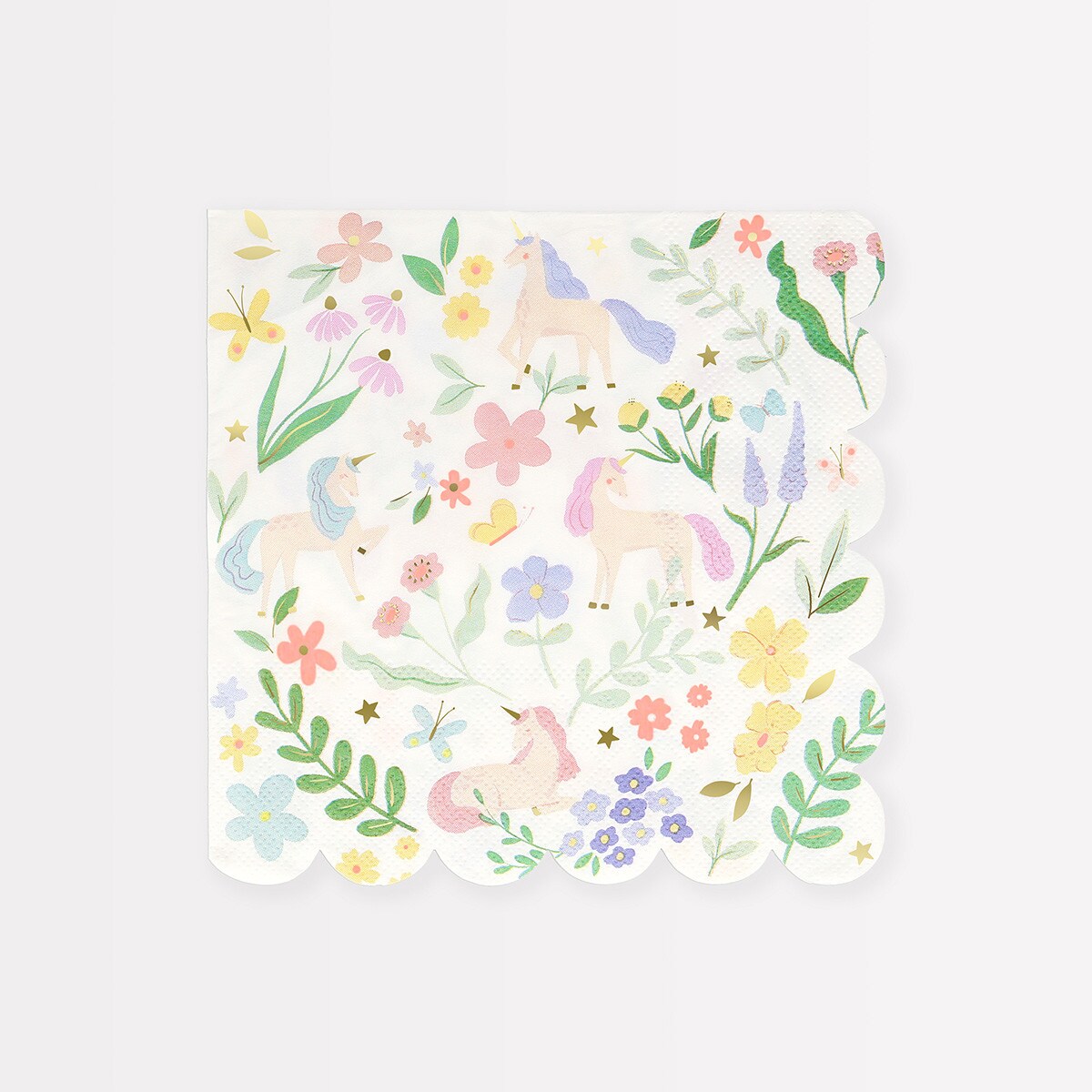 Meadow Unicorns Large Napkins - Thumbnail 2