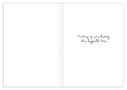 Mountain Landscape Sympathy Card