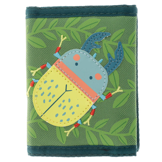 Stephen Joseph Kids' Tri-Fold Wallet: Bug