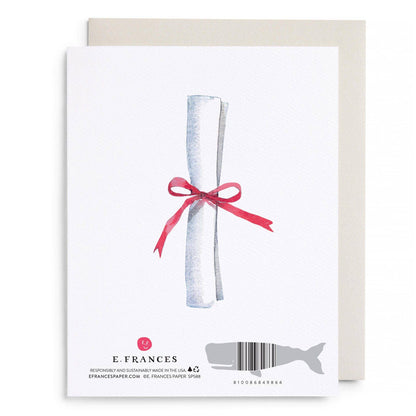 Best Hat Ever Graduation Greeting Card