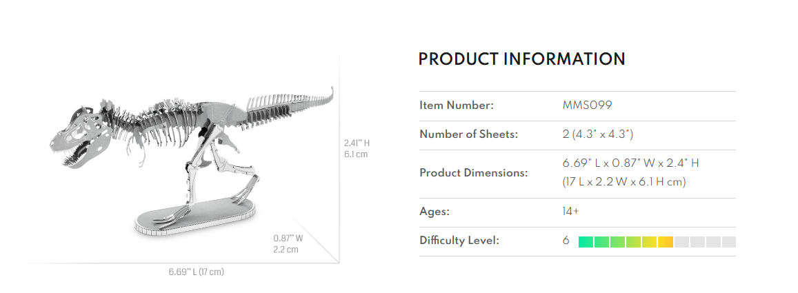 Tyrannosaurus Rex Skeleton