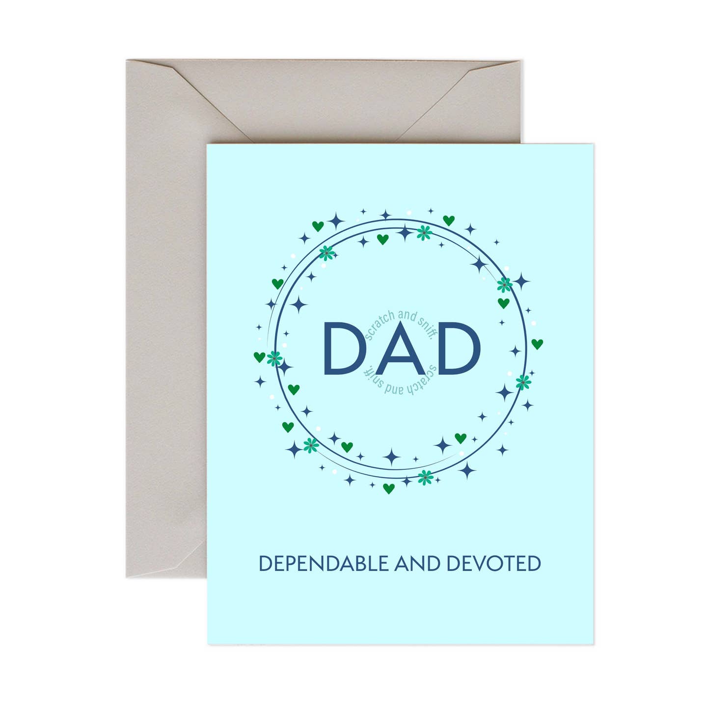 Father's Day - Scratch and Sniff - Dependable Dad