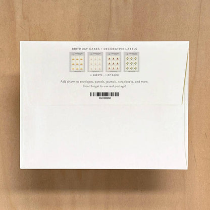 Birthday Cakes - Decorative Labels