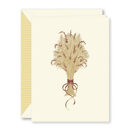 Harvest Wheat Christmas Boxed Cards