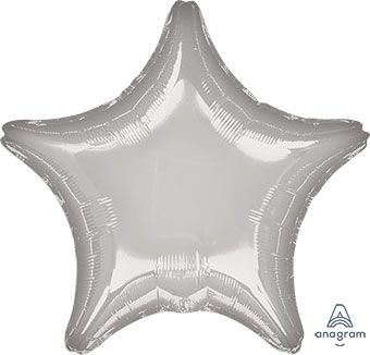 Solid Star Mylar Balloons