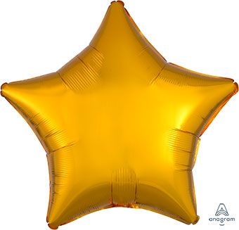 Solid Star Mylar Balloons