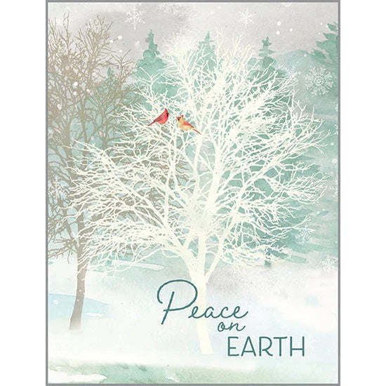 White Winter Christmas Boxed Cards