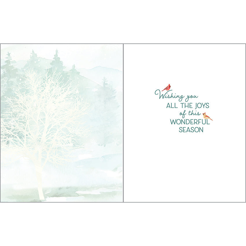 White Winter Christmas Boxed Cards