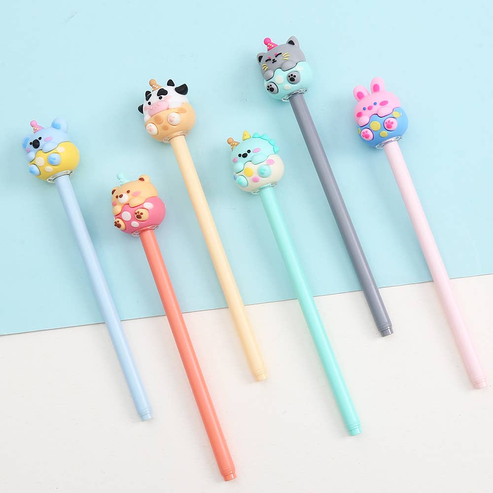 Birthday Animals Gel Pen