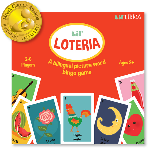 Lil’ Loteria: A Bilingual Picture Word Bingo Game (Bilingual: English and Spanish)