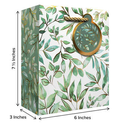 Elegant Leaves – Gift Bags – Small Tote