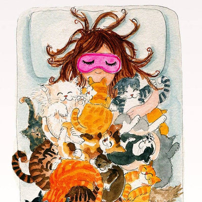 Crazy Cat Lady - Funny Birthday Card