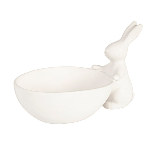 Large Ceramic Bunny Bowl