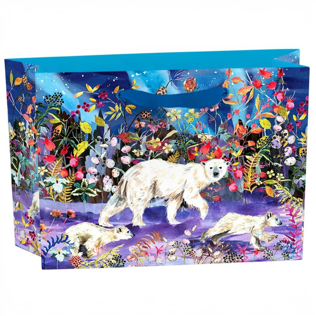Aurora Bears Small Landscape Gift Bag