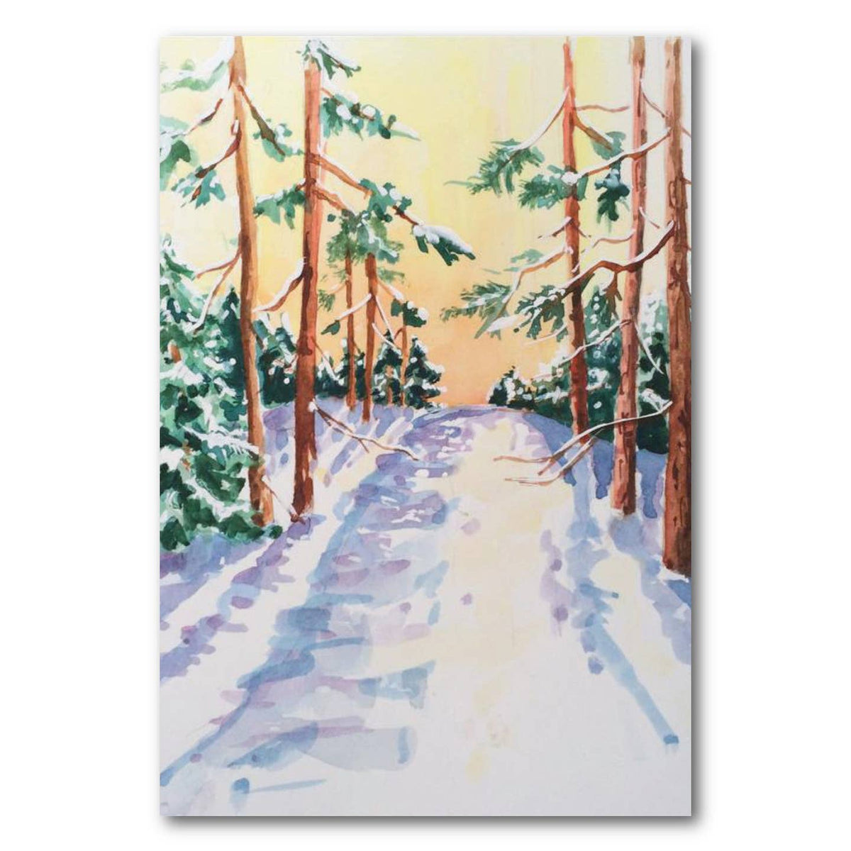 Morning Walk Notecards