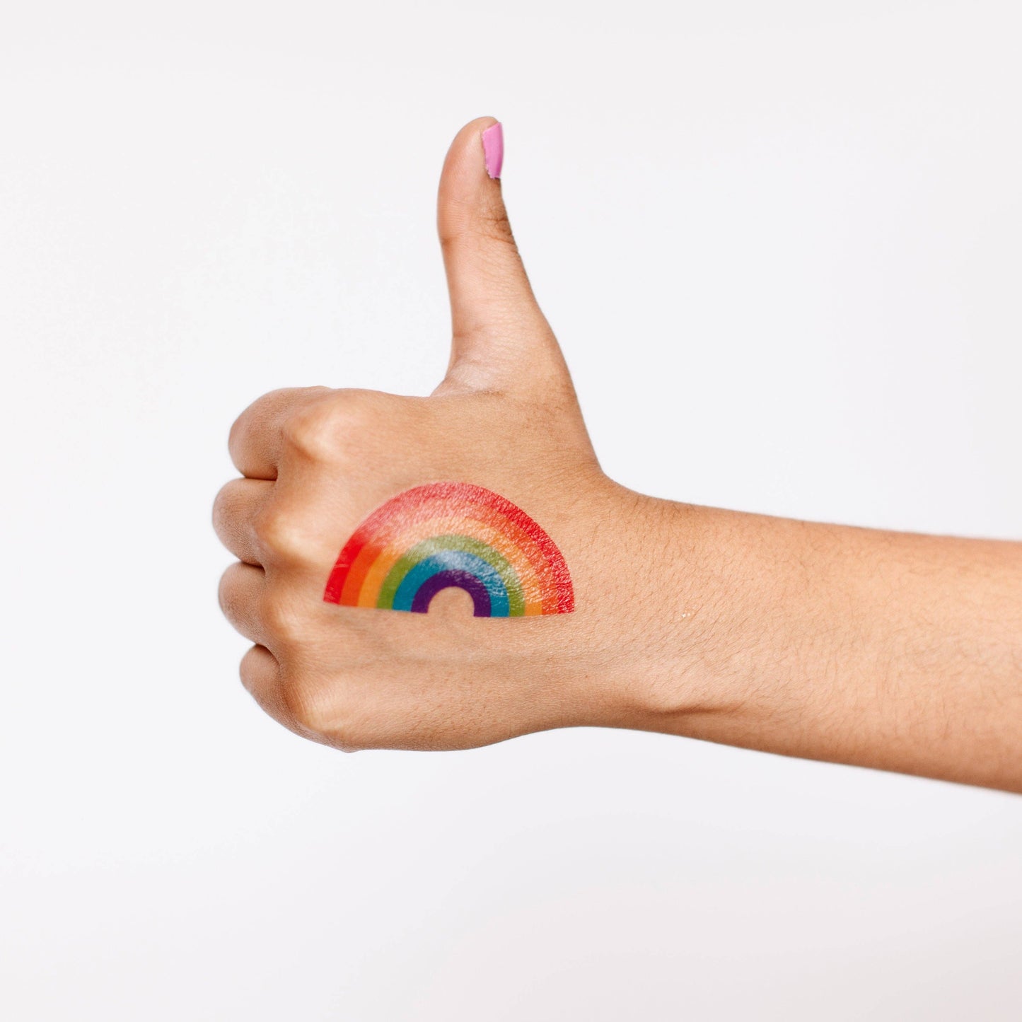 Rainbow Tattoo Pair