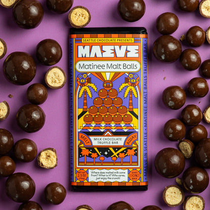 Matinee Malt Balls Truffle Bar