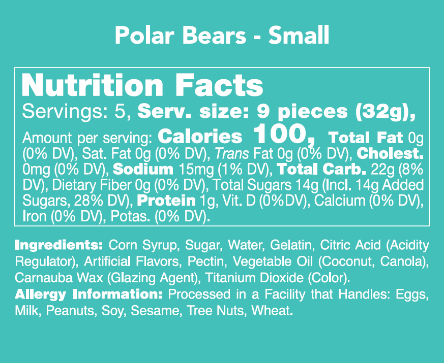 Polar Bear Gummies