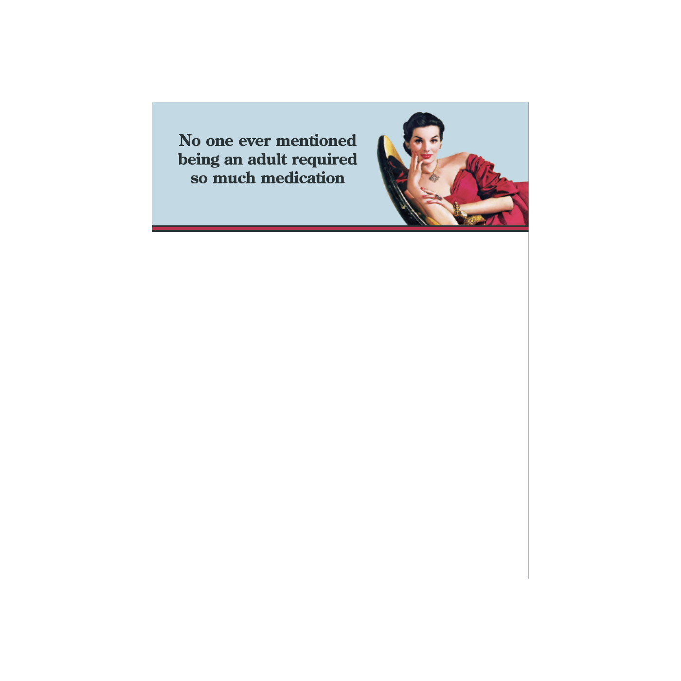 Meditation Notepad Required So Much Meditation Notepad – Paper Fiesta