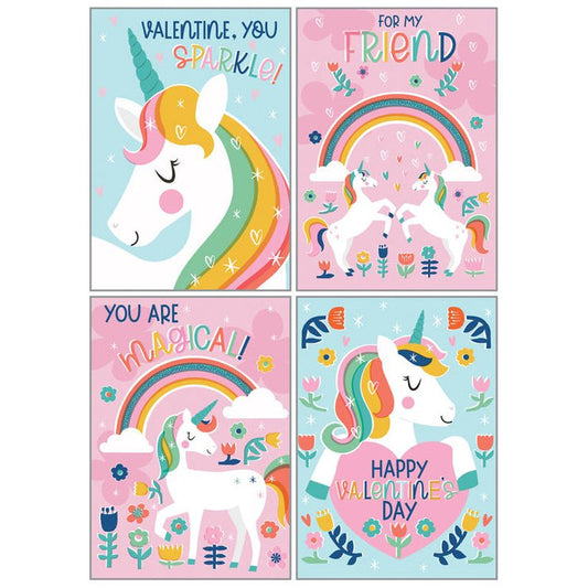 Kids Valentine Pack - Magical Unicorns