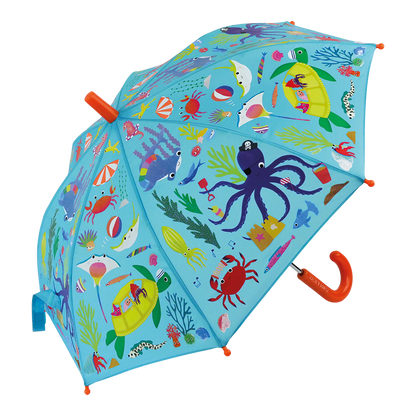 Ocean Colour Changing Umbrella