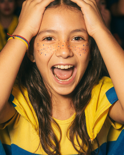 Colombia Soccer Speckles