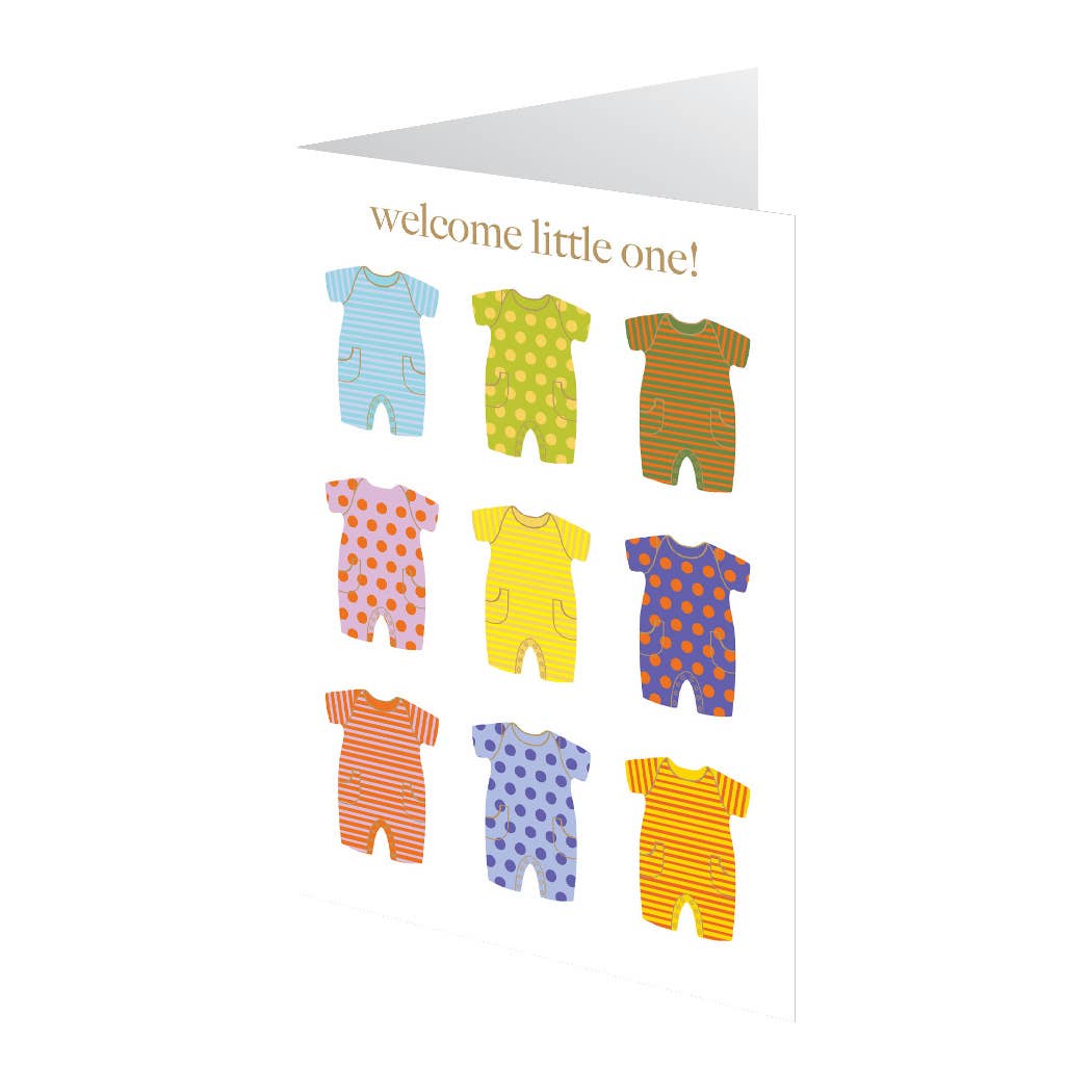 Babygros Petite New Baby Card Single