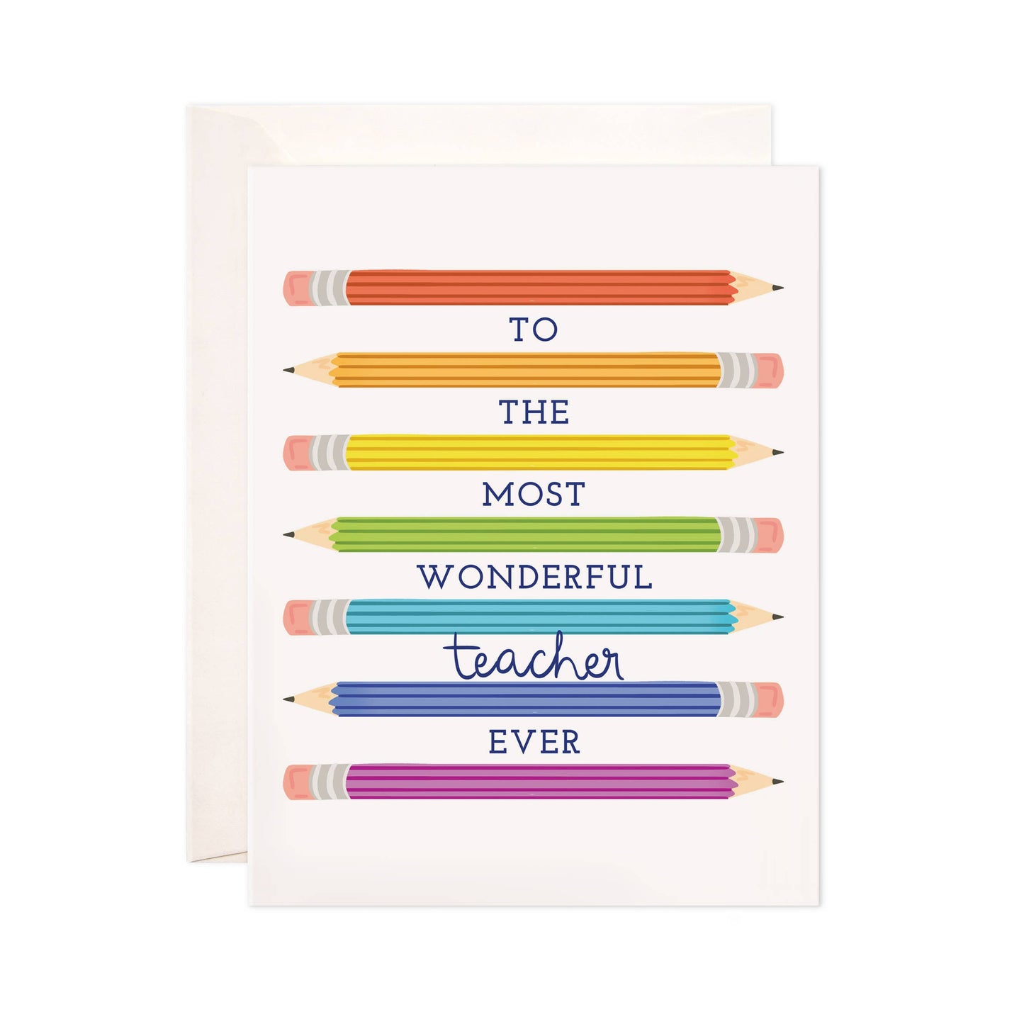 Wonderful Teacher Greeting Card
