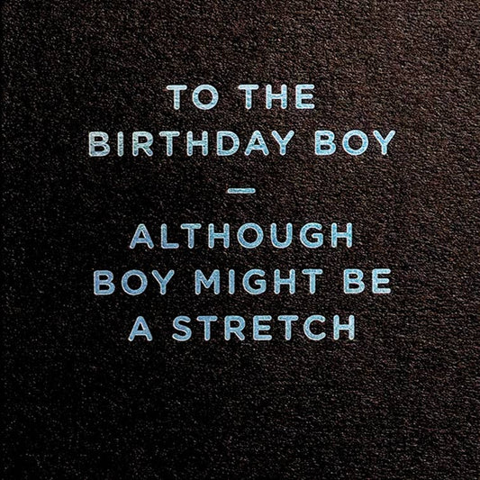 Stretch Birthday Greeting Card 3.5 X 4.75