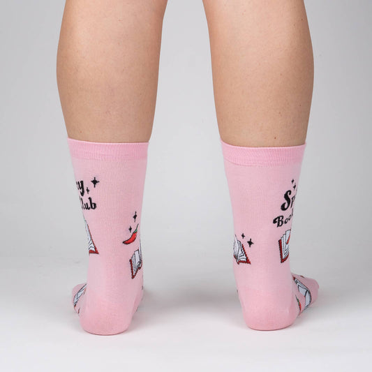 Spicy Book Club Crew Socks