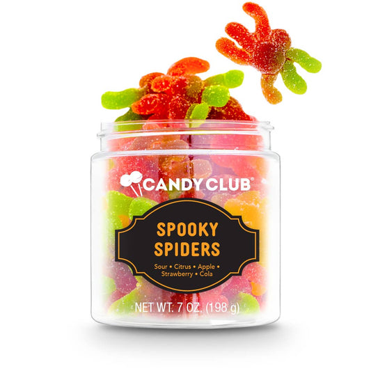 Spooky Spiders Sour Gummy's