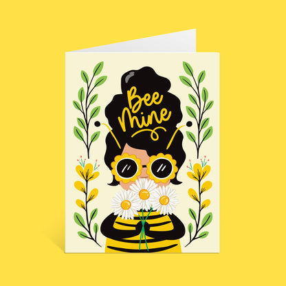 Bee Mine | Punny Valentine's Day Card