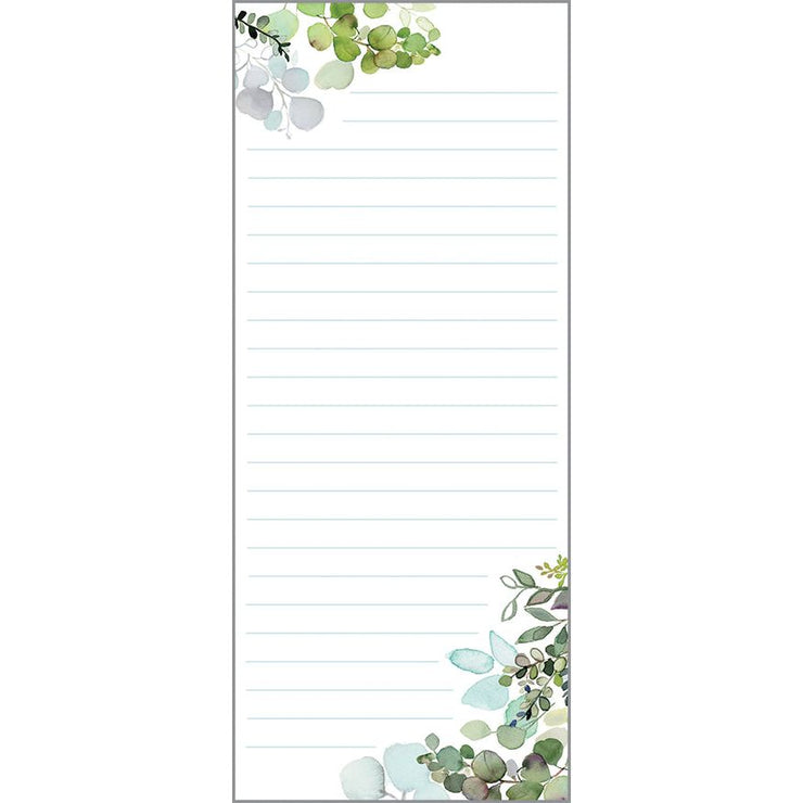 Botanical Leaves - List Pad