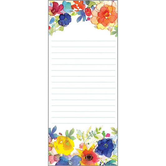 All Flowers List Pad