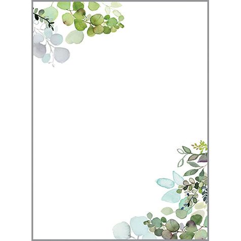 Botanical Leaves - Memo Pad