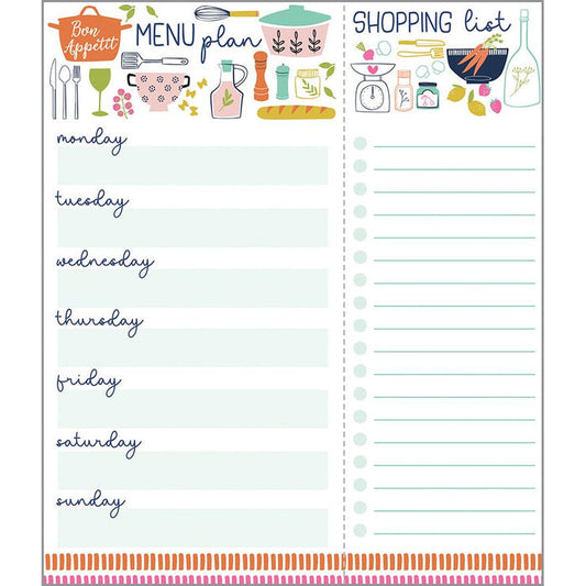 Bon Appetit Menu Planner Pad